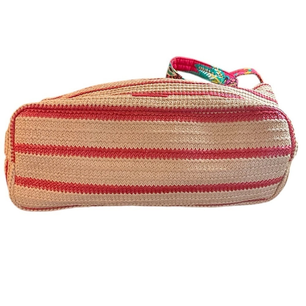Vera Bradley Rumba Straw Beach Tote - Picture 4 of 6
